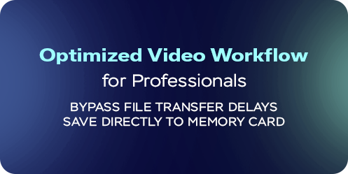 Optimized video workflow