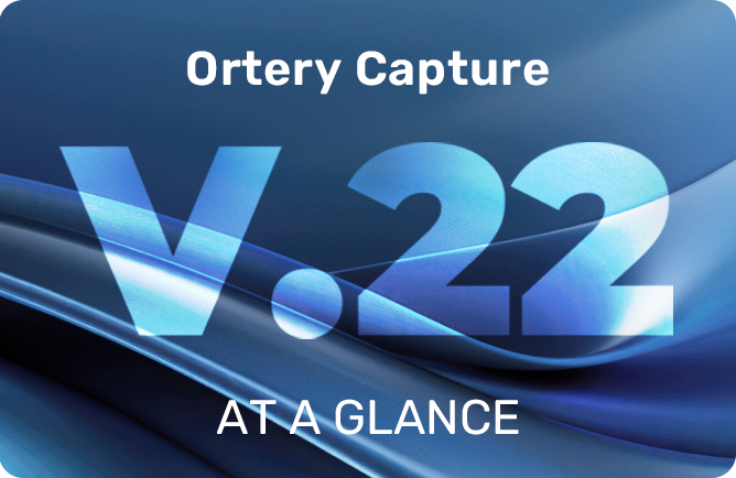 Ortery Capture v22 at glance