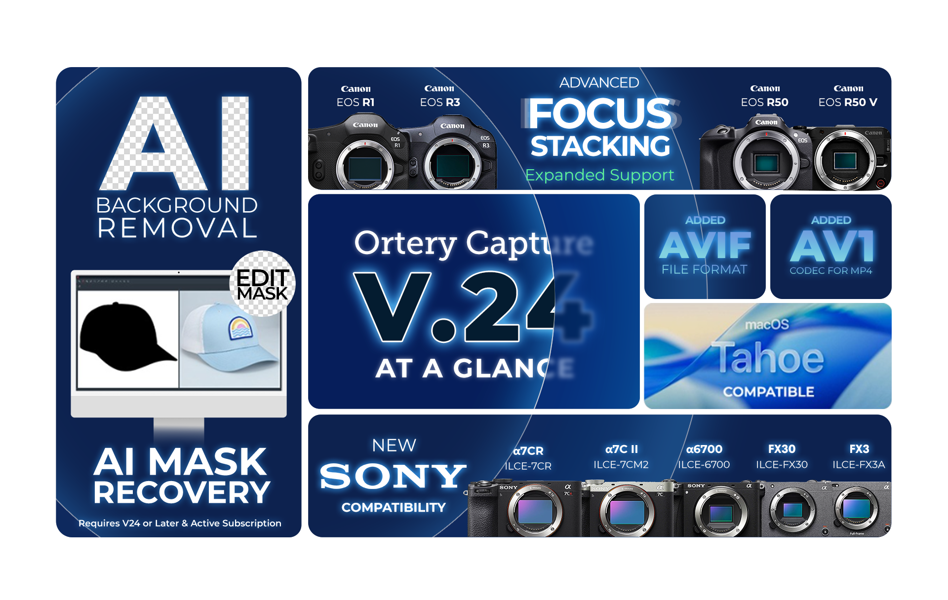 Ortert capture v24 at a glance